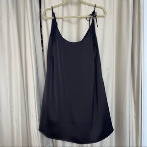 UO satin slip mini dress